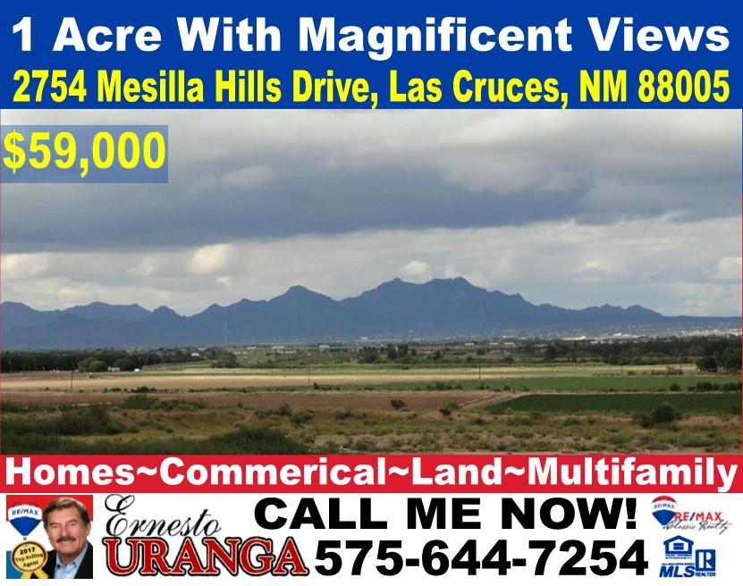 1 Ac. Residential View lot Amazing Views