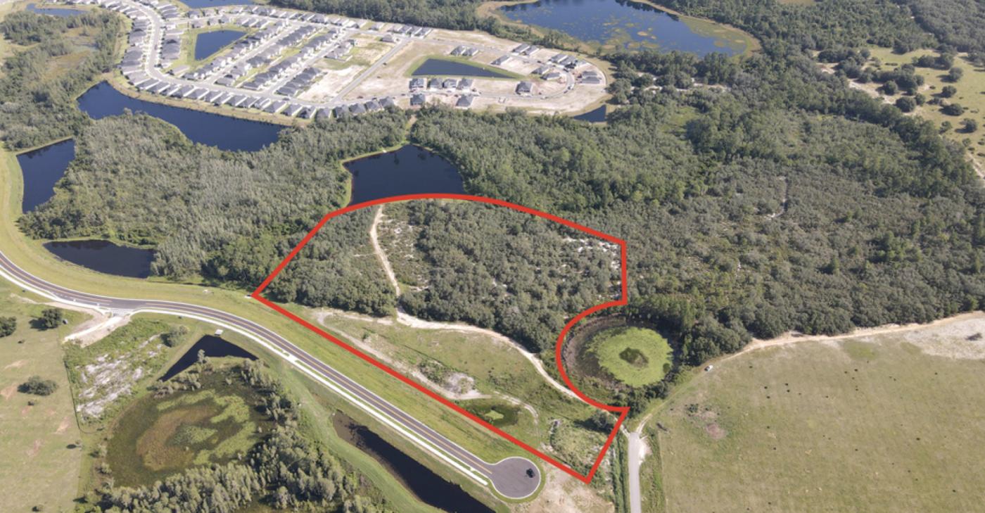 19 ac for 324 Planned Apts near Disney