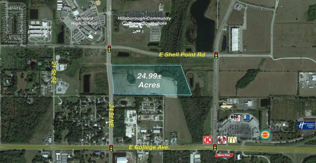 24.99 ac for Town Homes in Ruskin