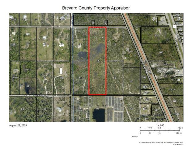 Large lot in south county area