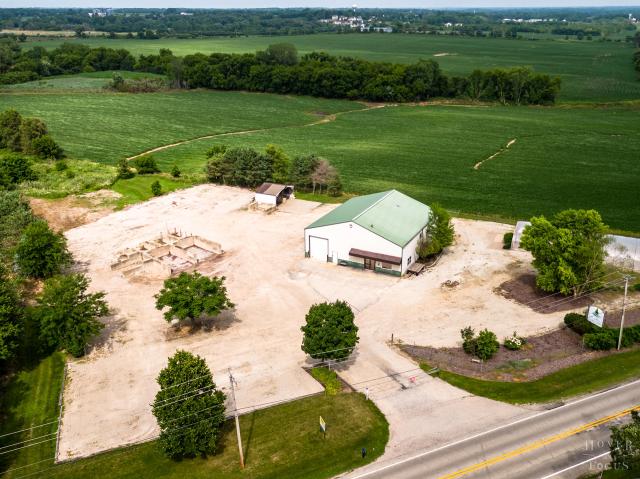 Contractors Yard with Buildings