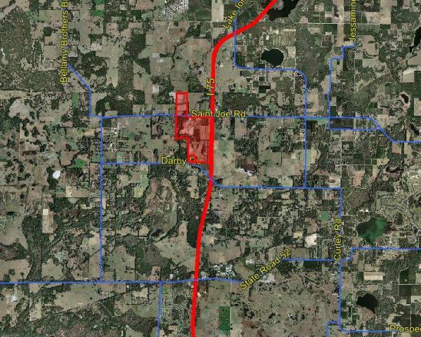474+- acres on N. & S. side of St. Joe Road,