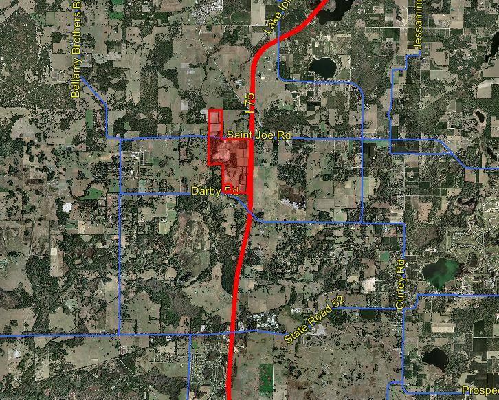 474+- acres on N. & S. side of St. Joe Road,