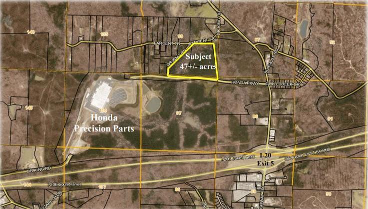 47 acre Industrial Ttract