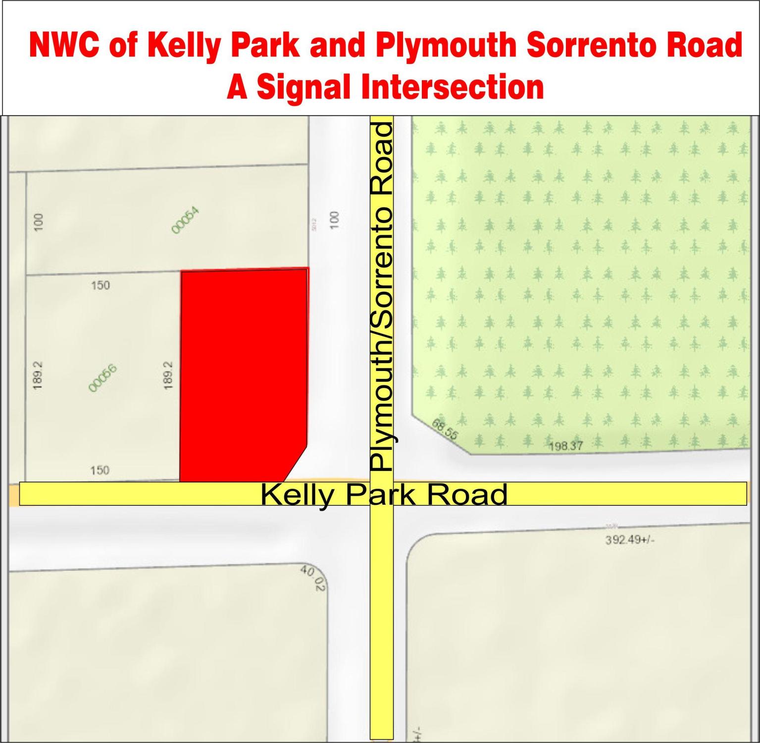 NWC Kelly Park and Plymouth Sorrento  road