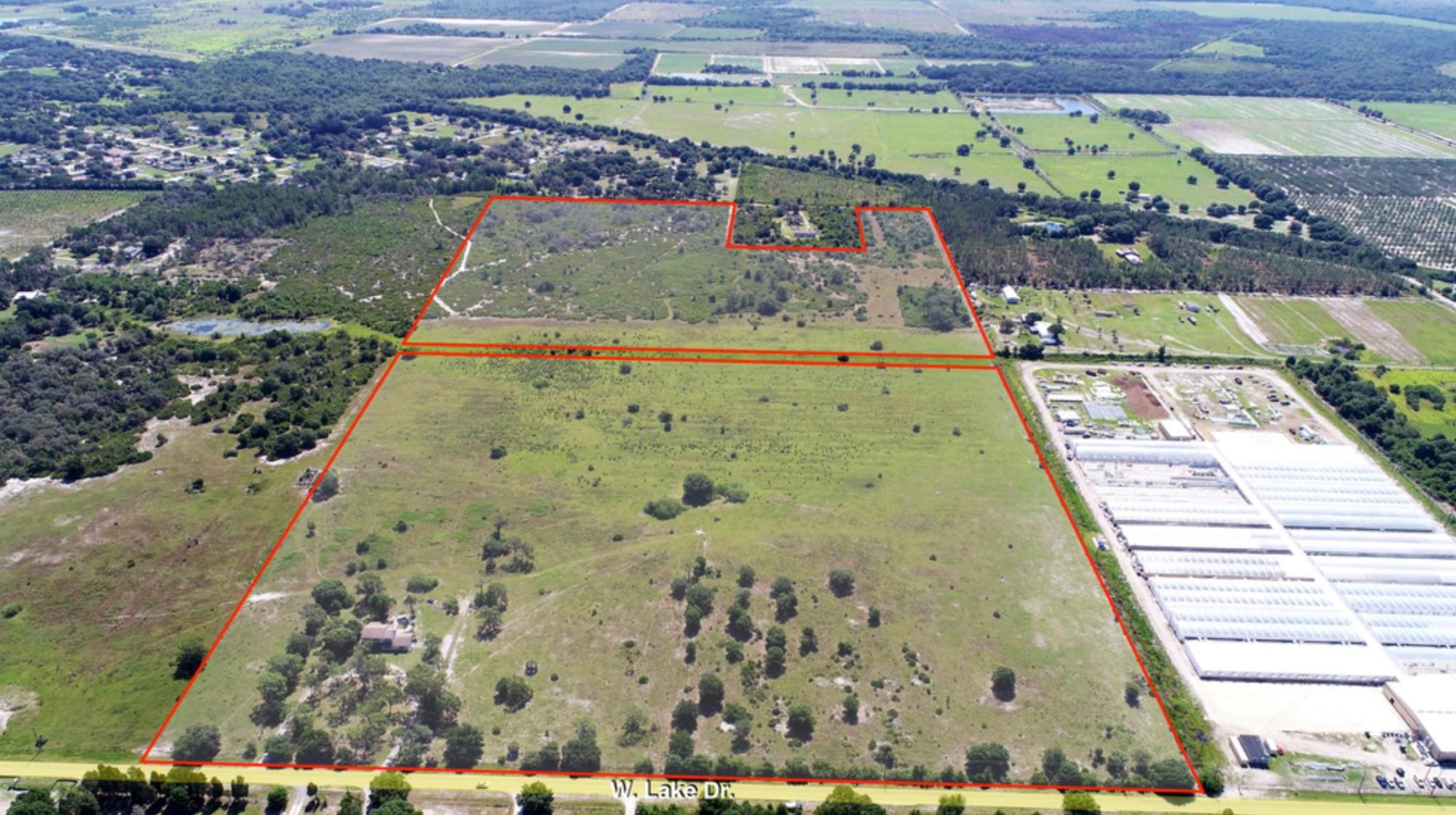 72 ac High, Dry and Cleared Residential Land