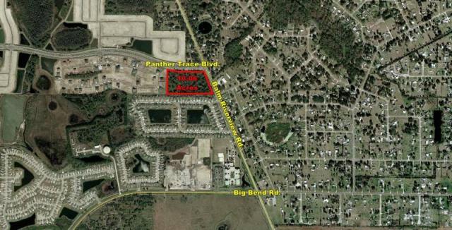 10.06+- acres  Panther Trace