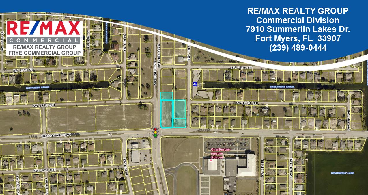 Signalized Corner Lot - 1.9± acres