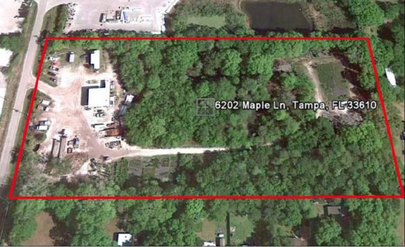 5+- Ac Vacant Land at 6202 Maple Lane, Tampa