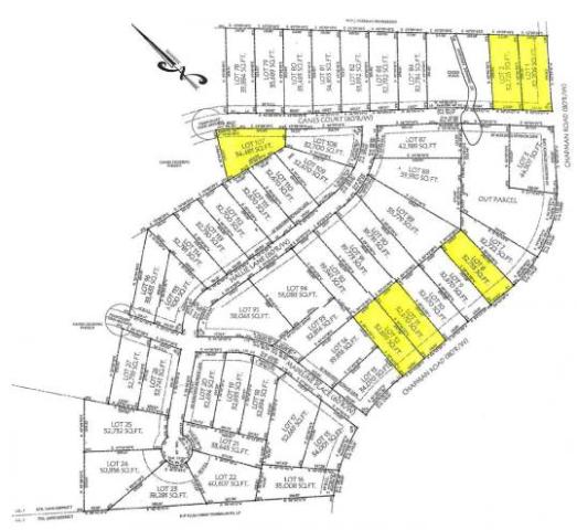 Canes Crossing Subdivision Lot Package