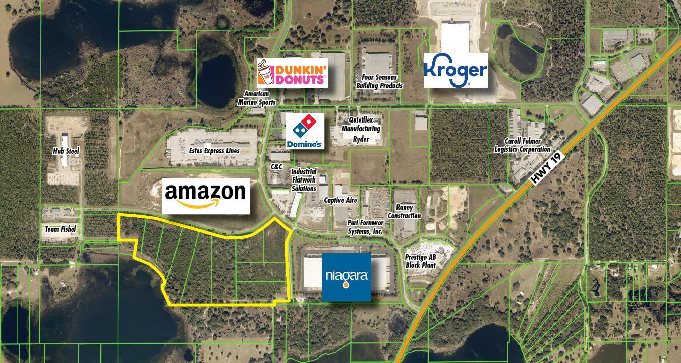 72 acres Industrial Land Groveland Florida