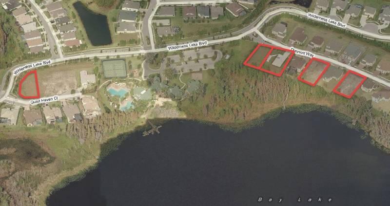 5 Fully Developed Single Family Estate Lots