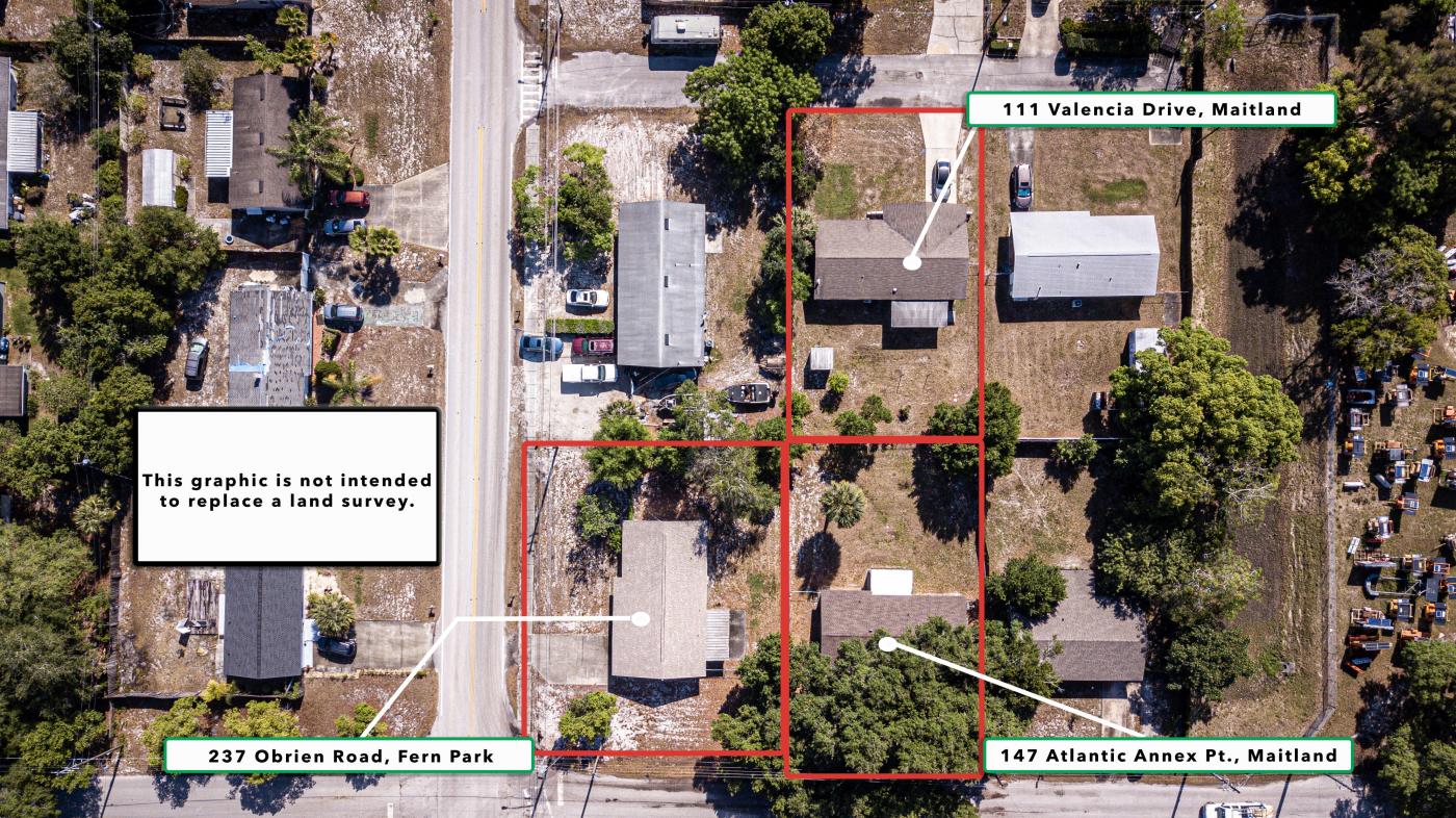 Bulk Sale - 3 Homes Zoned Mixed Use