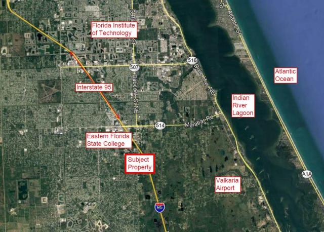 1.4 Acres Vacant Commercial Land in Malabar