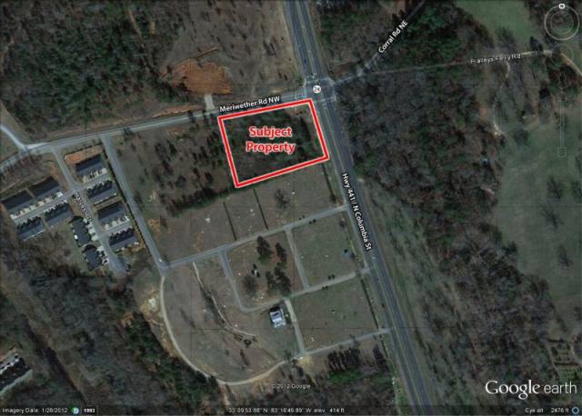 2.5 Acre Corner Commercial Lot For Sale