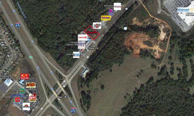 2.08 Acres - I-65 at Exit #181
