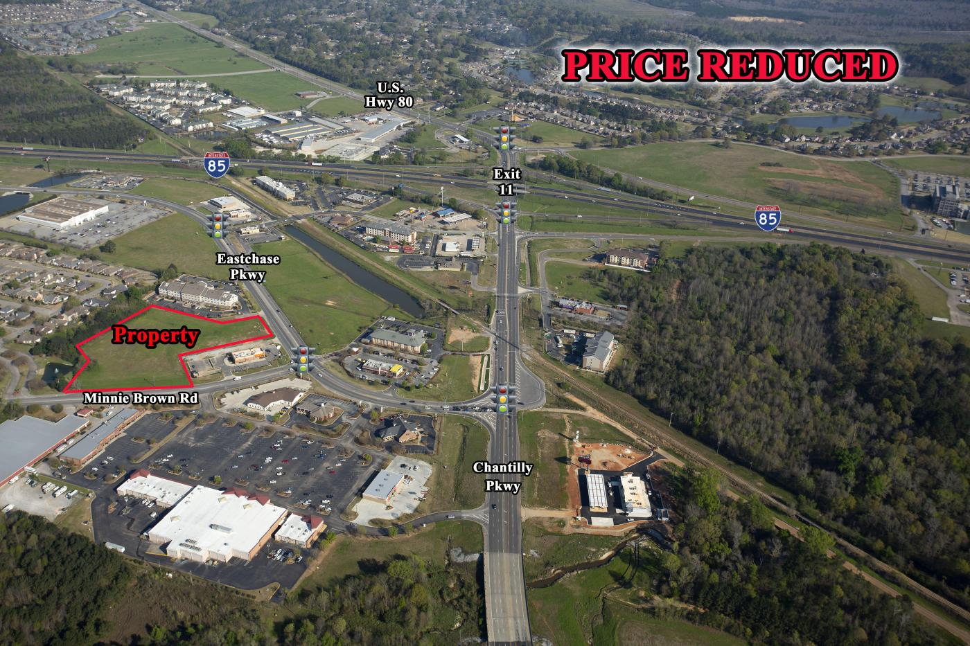 5.3 Acres - Eastchase Pkwy & Minnie Brown Rd