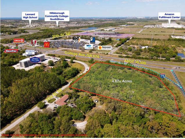 4.67 ac Approved for 100 Room Hotel Use