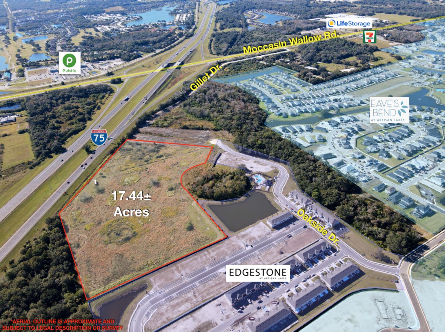 17.44 ac Apt Land I-75 & Moccasin Wallow Rd