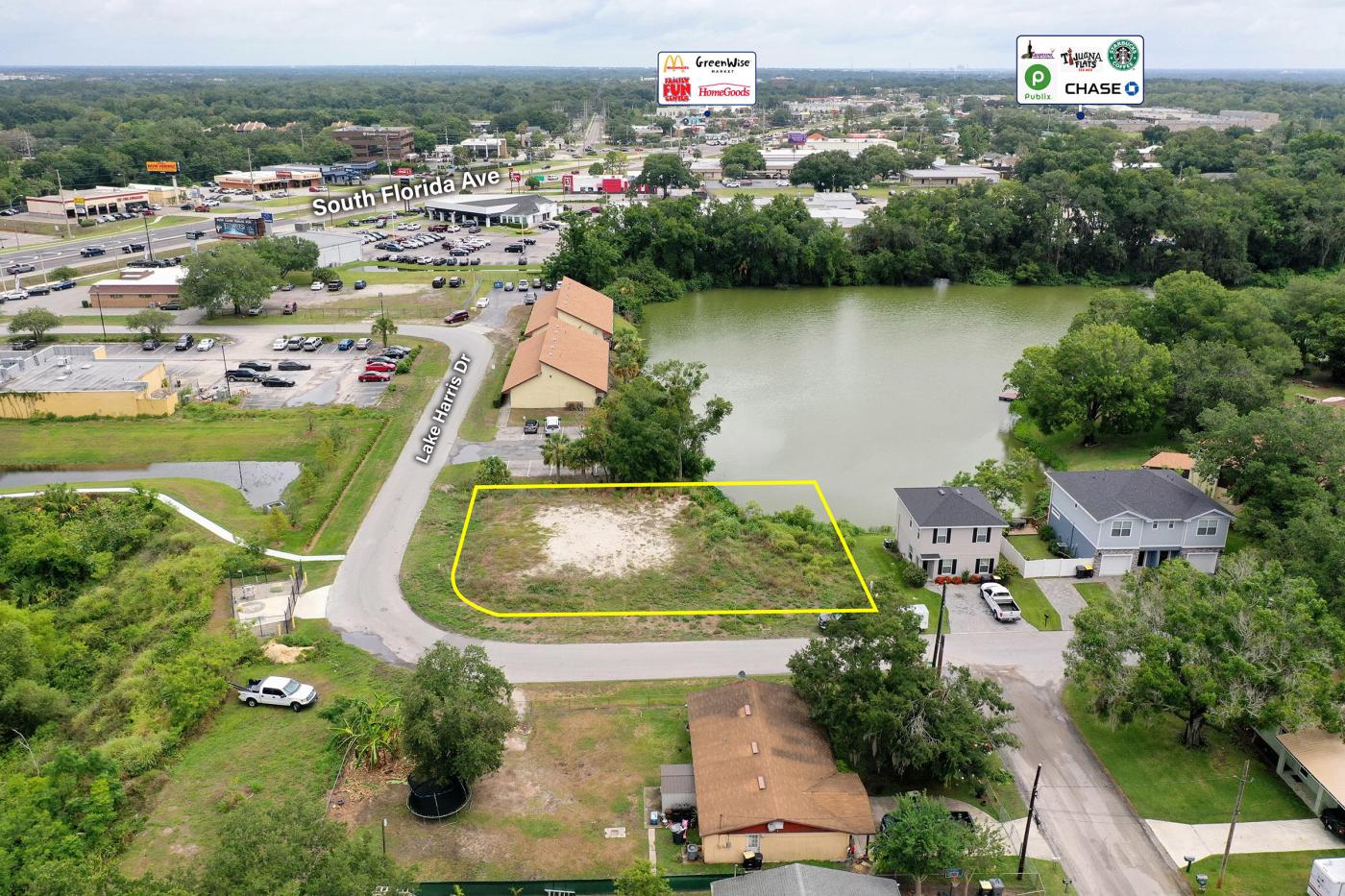 Lake Harris Drive Lakefront Office Land
