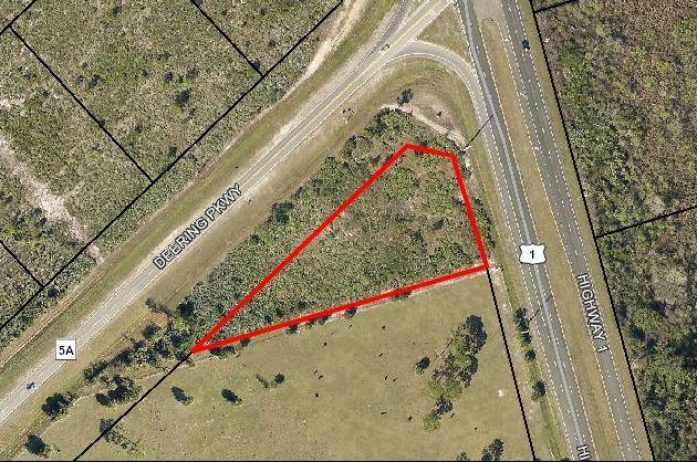 Corner Lot with Direct Access to I-95 & US1