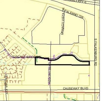 4.52+- acres SW Corner of Falkenberg Rd.