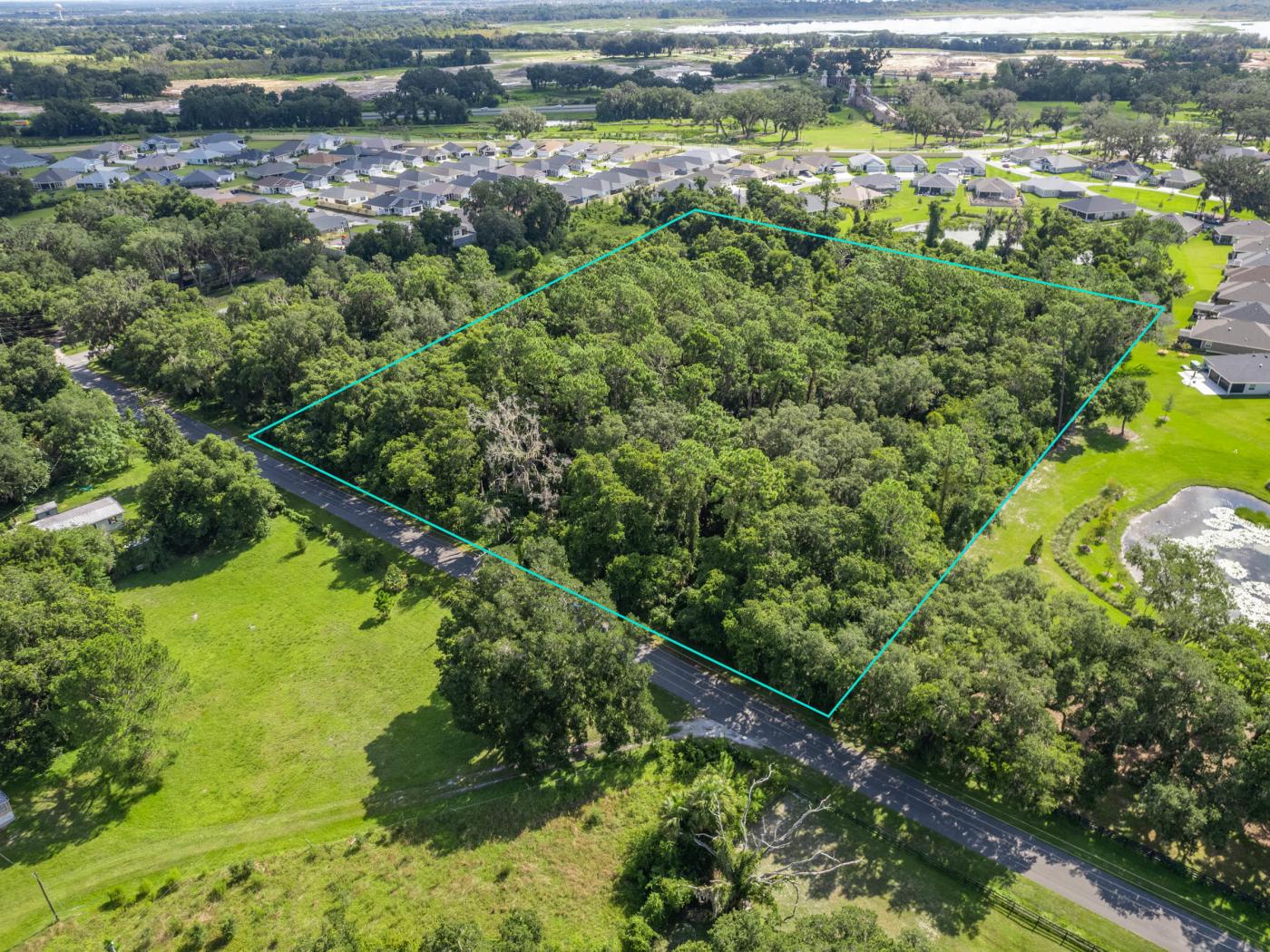 6.7 Acres of Land on CR 507 in Wildwood