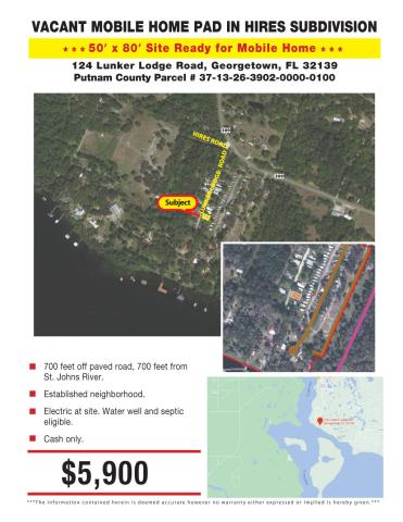 Mobile Home Lot Hires Sub