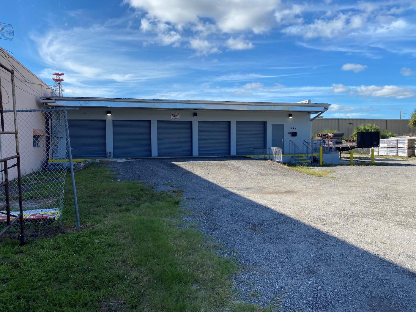Stand-Alone Fenced Warehouse with Yard