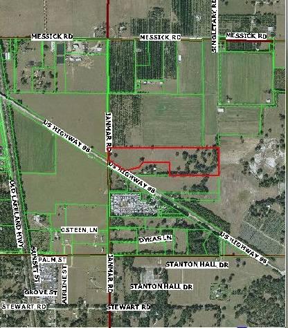 33.03+- acres on US 98 in Dade City