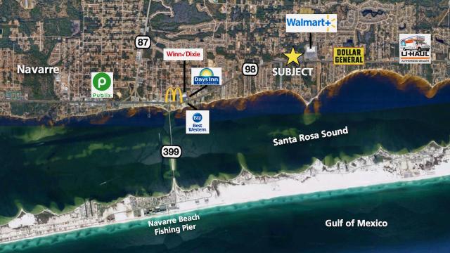 1.33+/- AC Commercial Lot on Hwy 98
