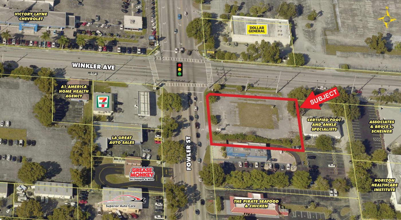 Commercial Corner | Signalized Intersection