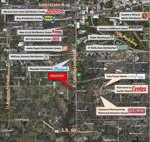 County Line Road, Plant City - 33 AC Land