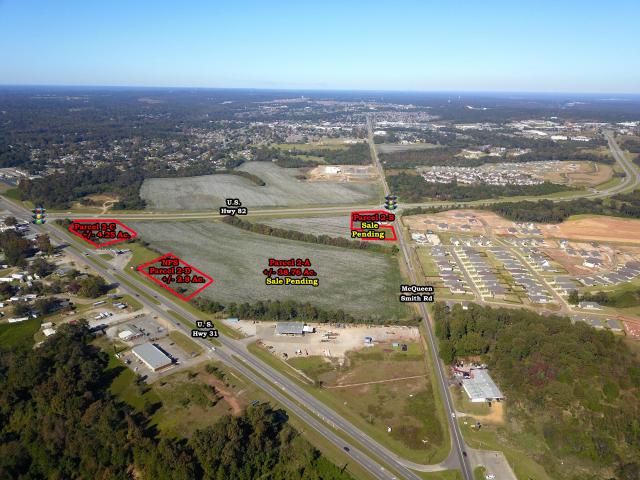 McQueen Smith Rd & U.S. Hwy 82 & 31