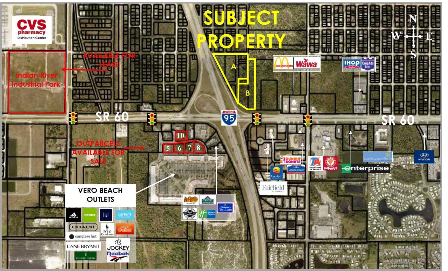 6.84 - 14.30 AC. AT I-95/SR 60 Prime Comm.