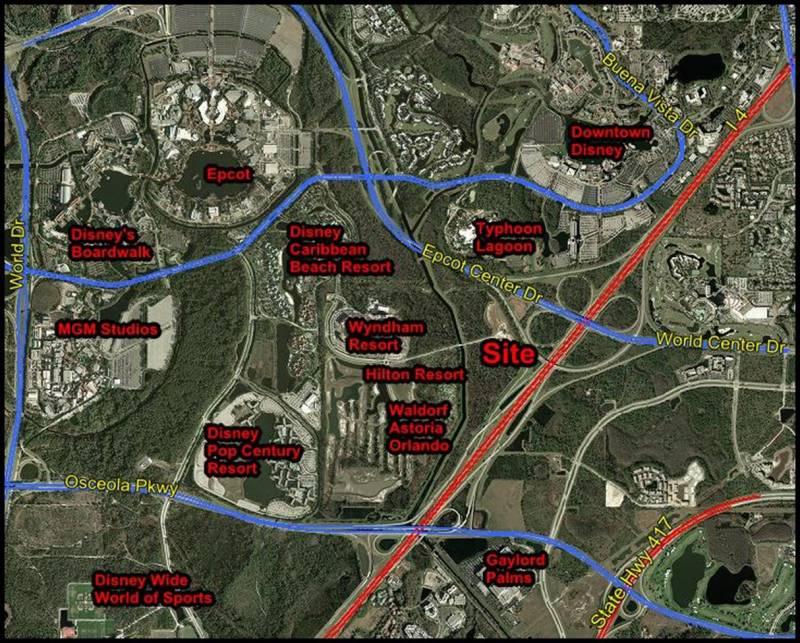 Bonnet Creek Resort Hotel Site