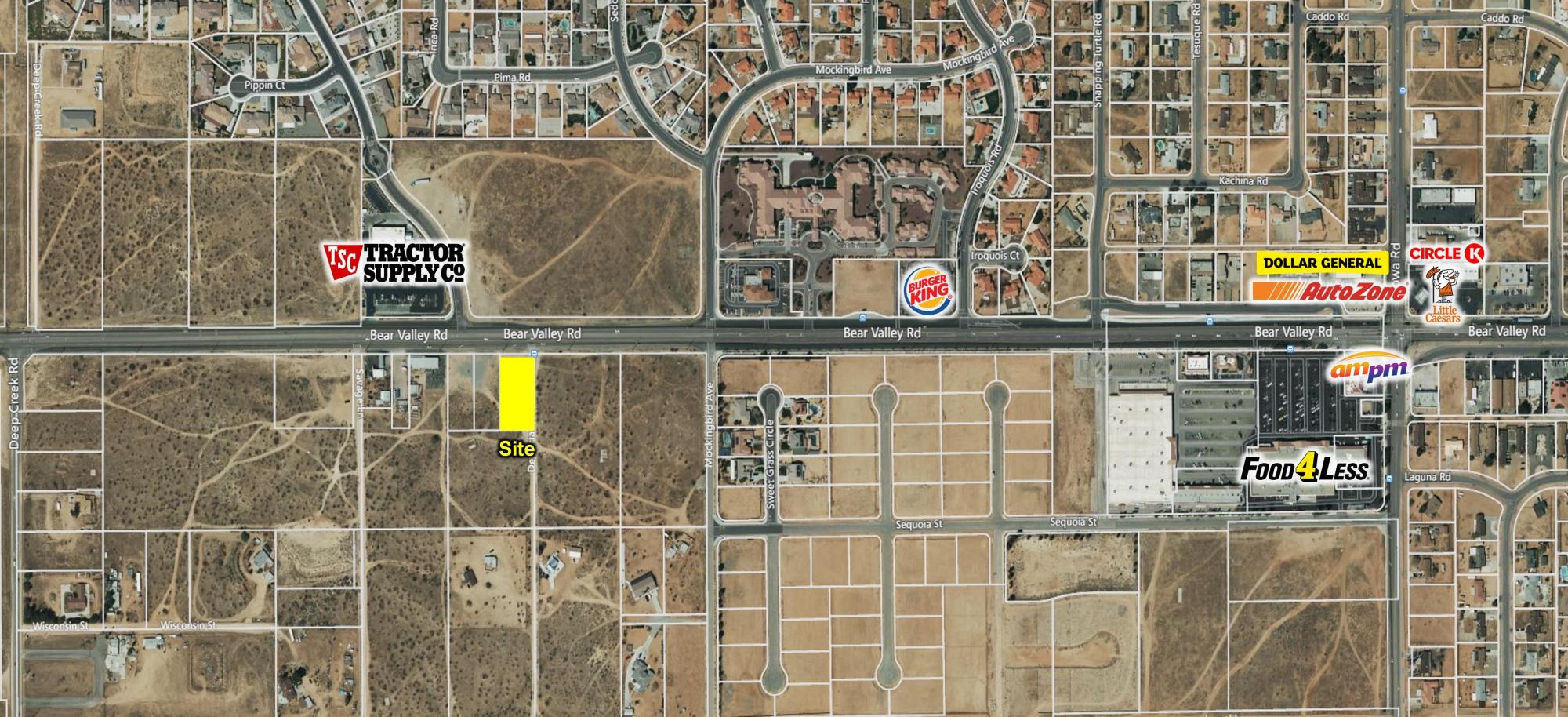 ±0.59 Acres Bear Valley Rd