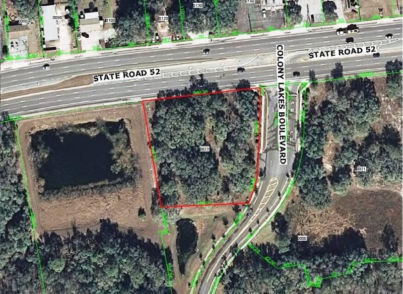 SR52 & Colony Lakes Land 1.39 acres