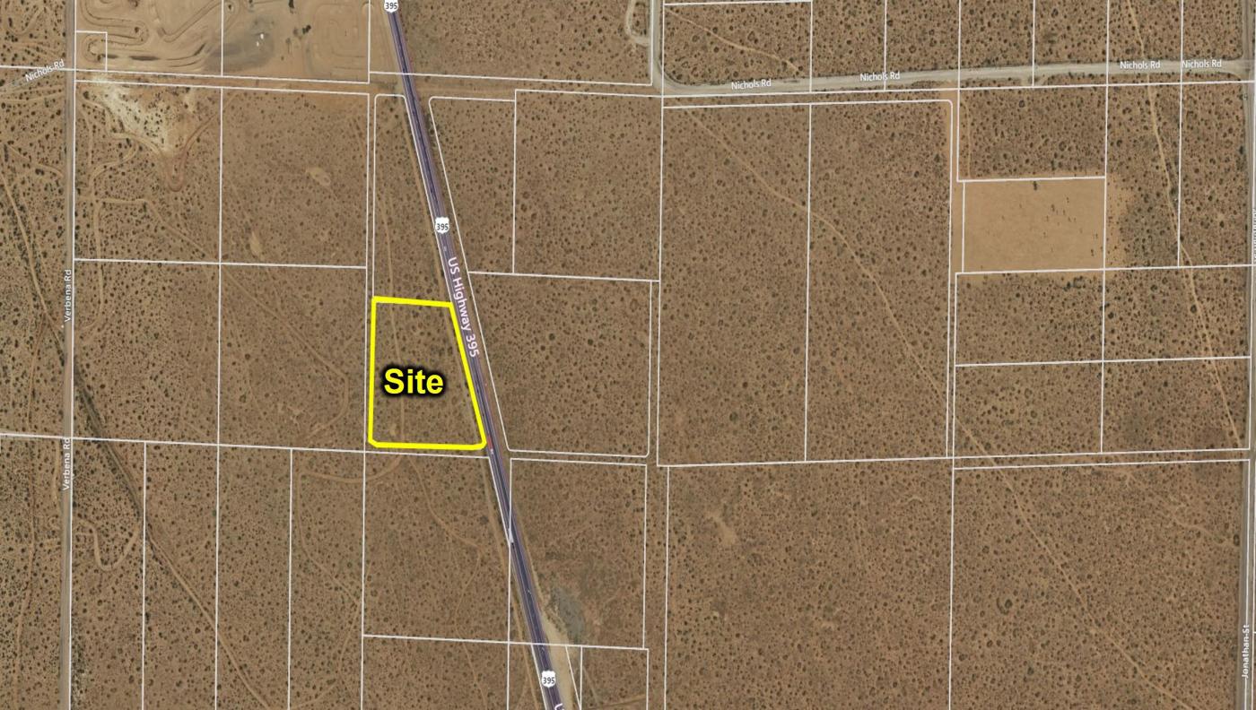 ±5.16 Acres Highway 395