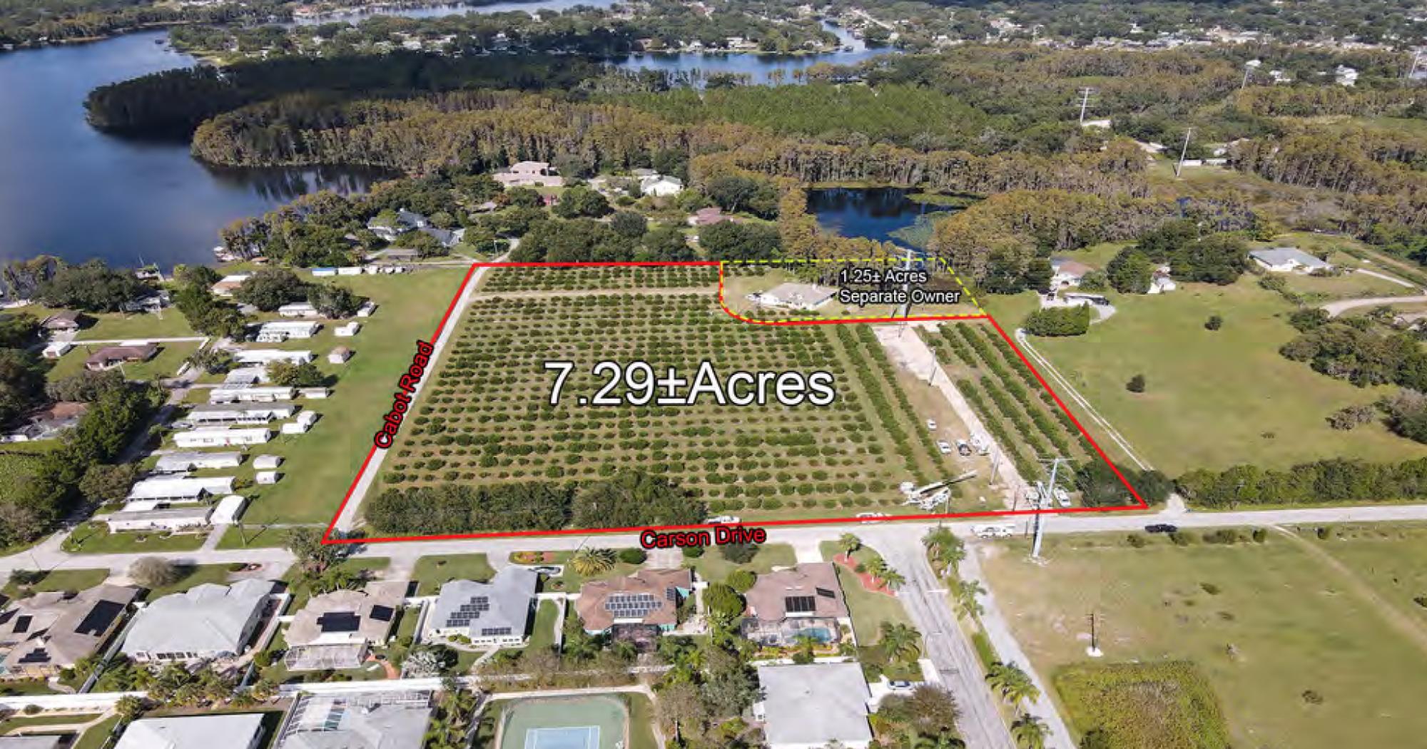 7+ acres Residential in Land O'Lakes
