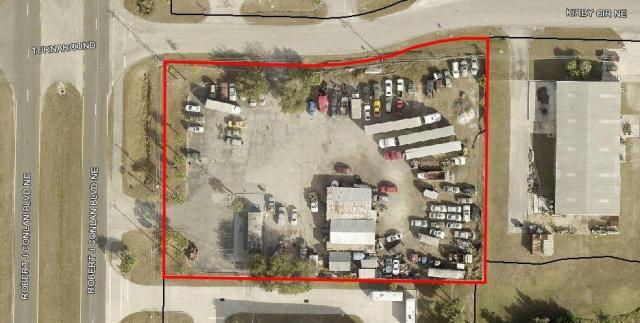 100% Fenced/Cleared & Partially Paved Lot