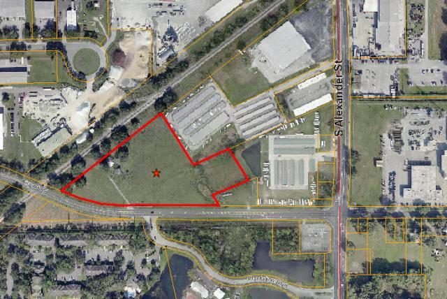 6.14 Acres W/C-1 Zoning on Airport Rd