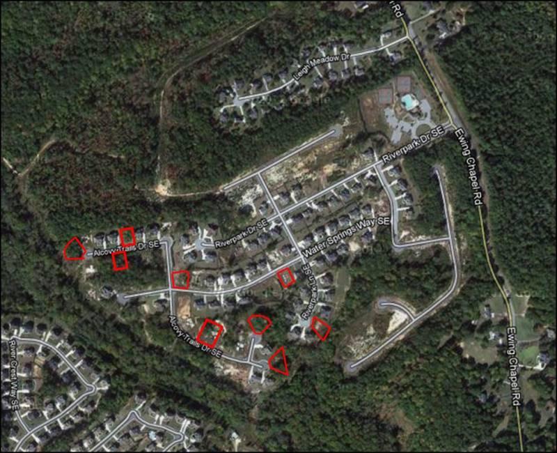 9 Developed Lots in Gwinnett County