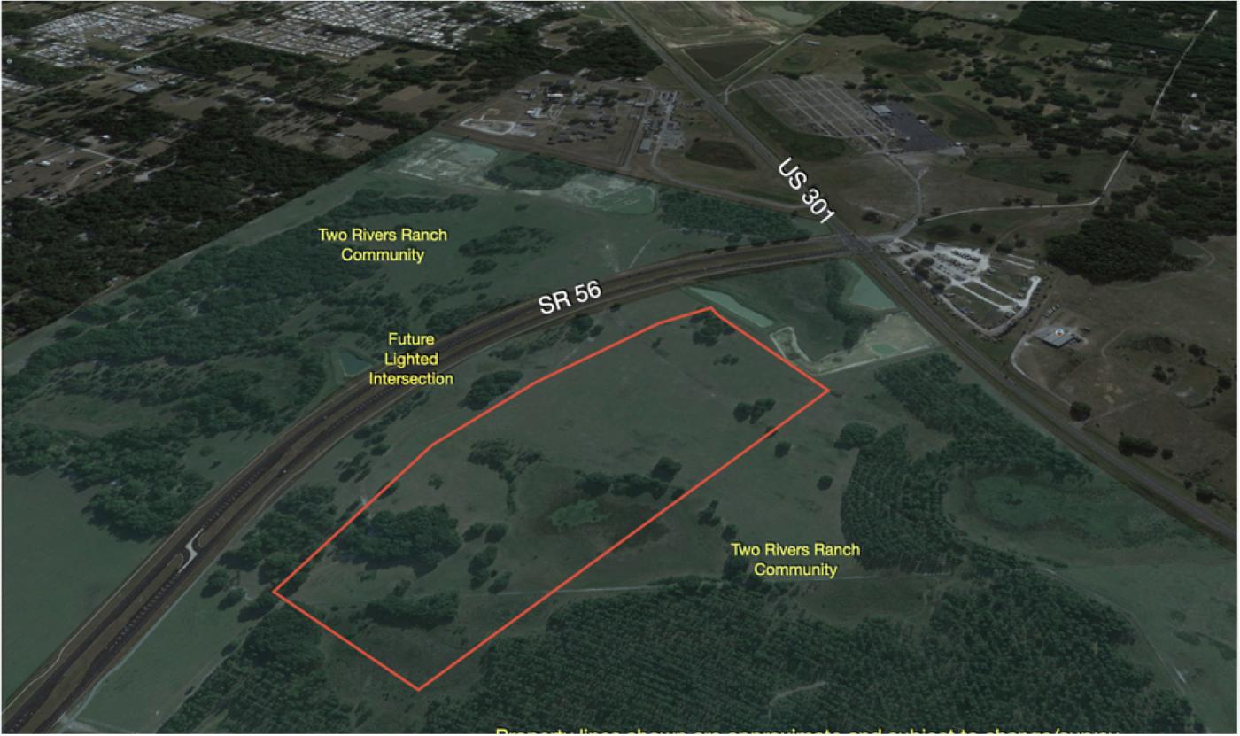 21 ac for 285 Apts SR 56 & 301