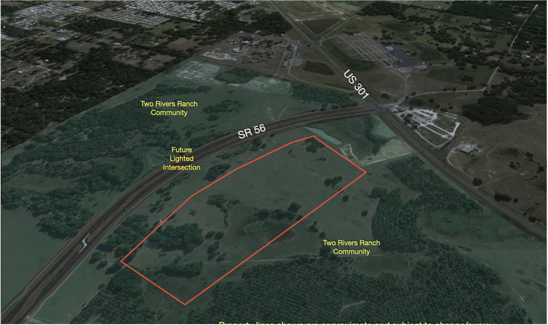 21 ac for 285 Apts SR 56 & 301