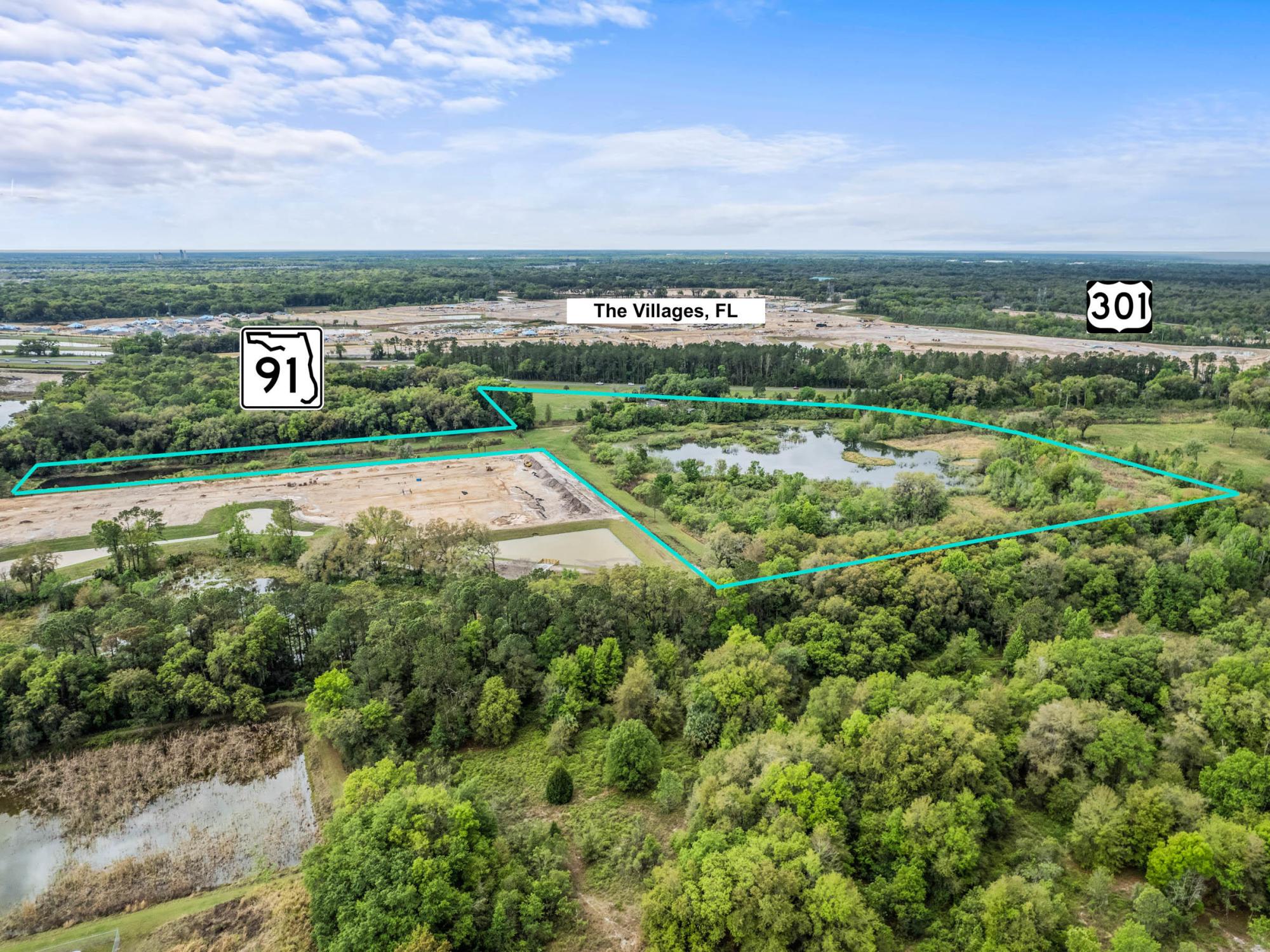 2 Homes on 33 Acres in Wildwood, Florida