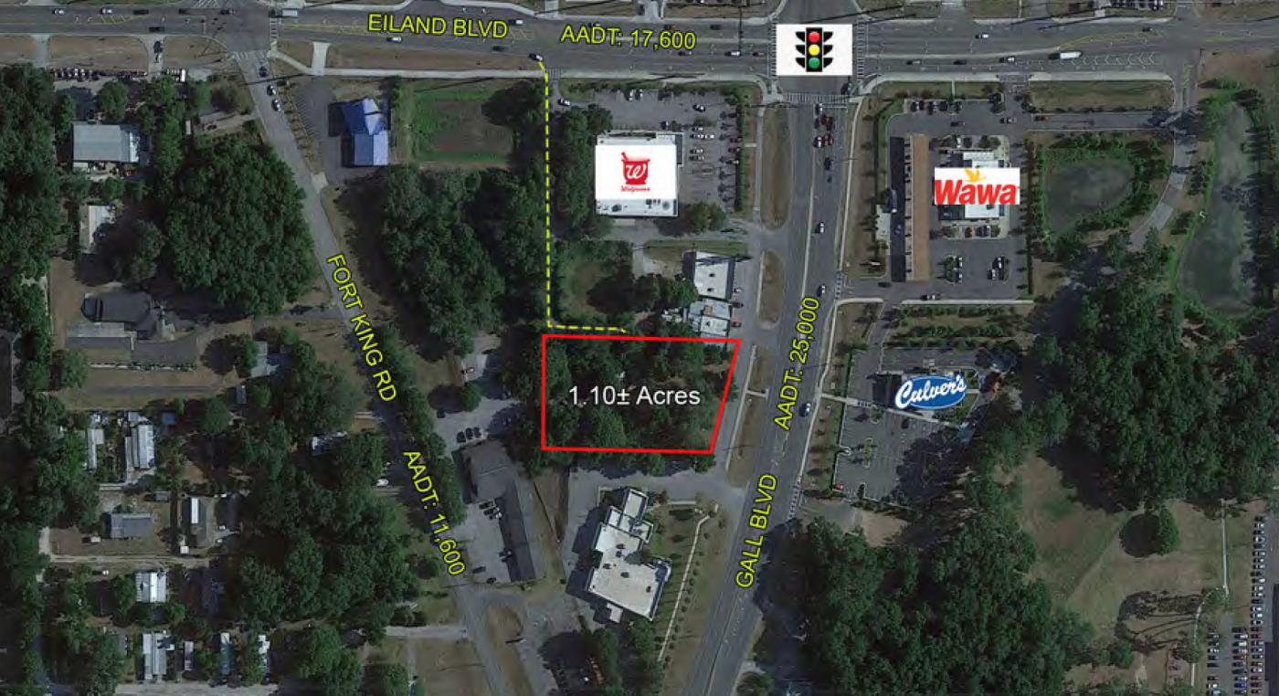 1.10 ac Commercial in Strong Commercial Area