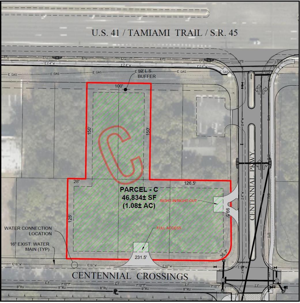 Parcel C: 5 CG-Zoned Lots on Tam Trl