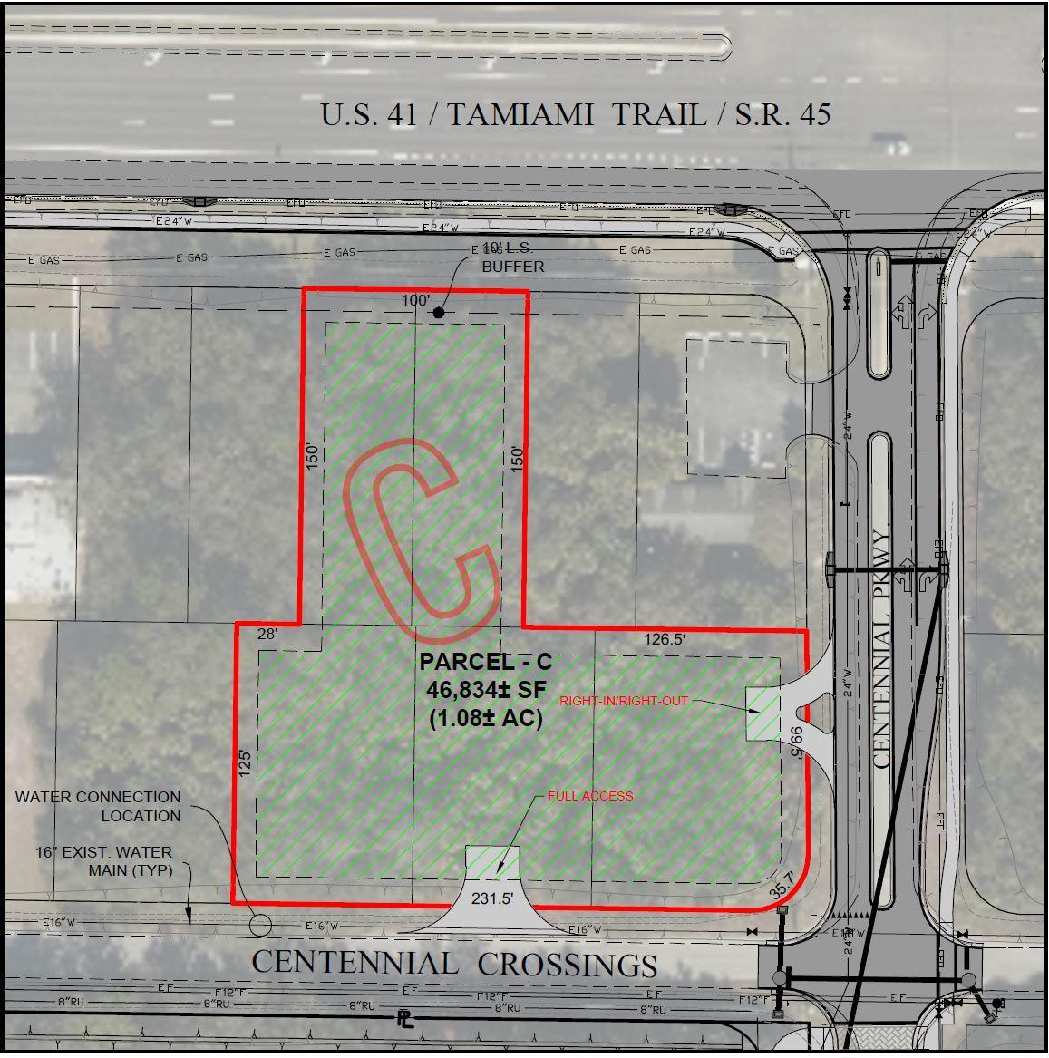 Parcel C: 5 CG-Zoned Lots on Tam Trl
