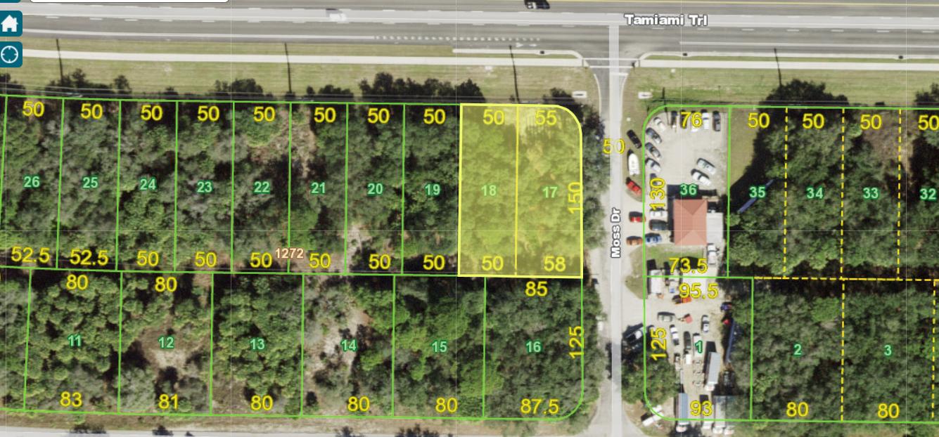 Corner CG-Zoned Parcel on Tamiami Trail